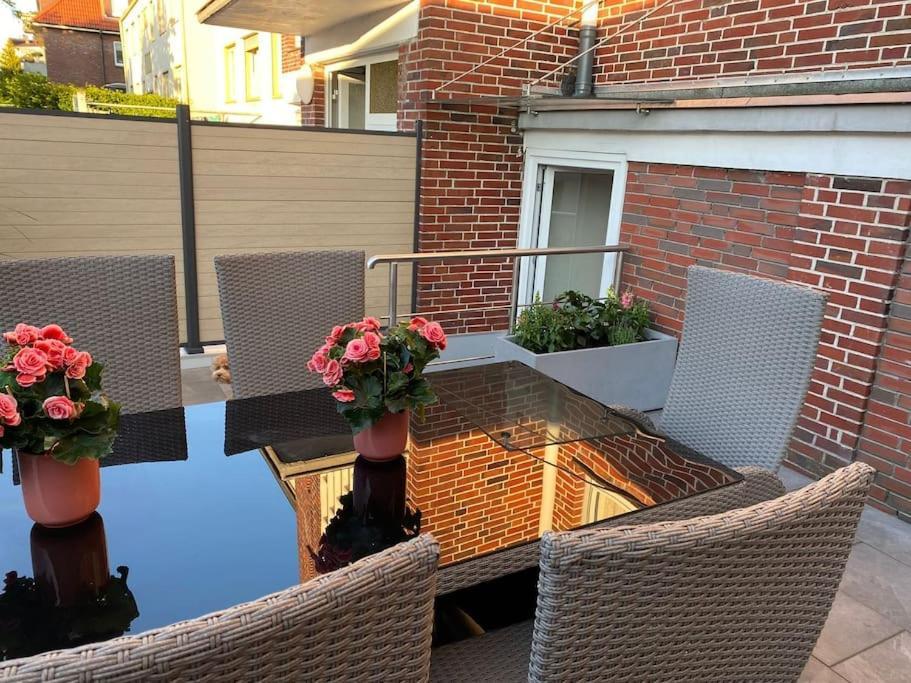 Ferienwohnung Hereinspaziert Wilhelmshaven Esterno foto