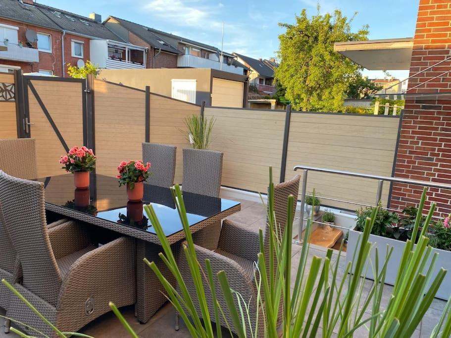 Ferienwohnung Hereinspaziert Wilhelmshaven Esterno foto